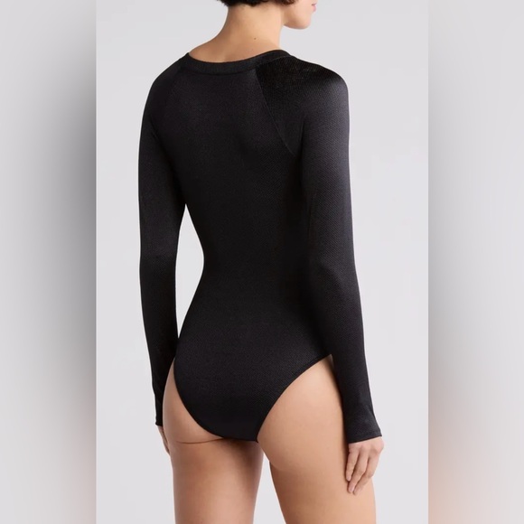 Black Long-Sleeve Swimsuit ❤️Government Shutdown 1 Hour Sale❤️ - Picture 3 of 7